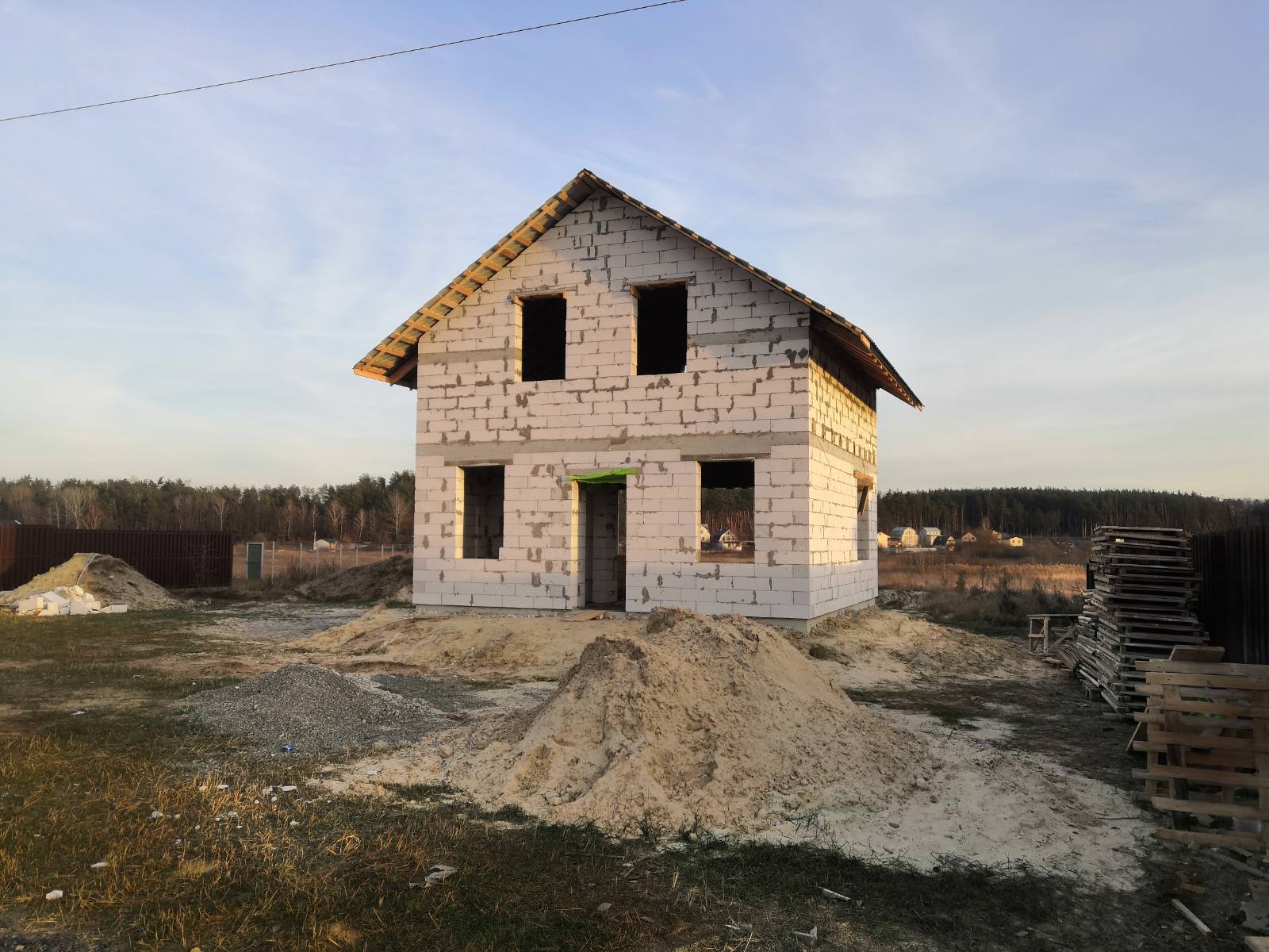 Строительство коттеджей Киевская область, Миихайловка-Рубежовка