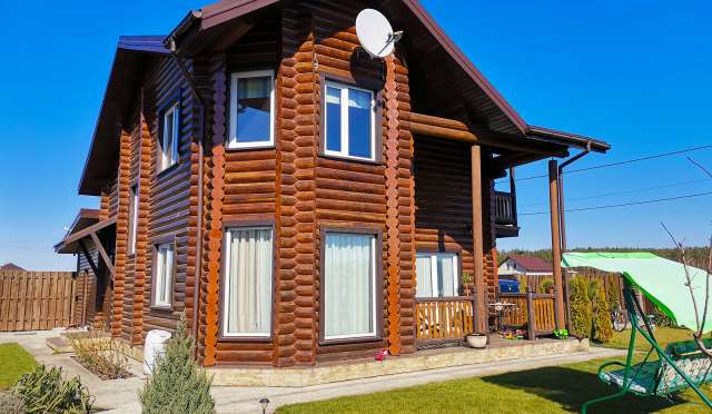Продам Готовый дом сруб с участком Ирпень, Буча. Продажа готовых домов под Киевом